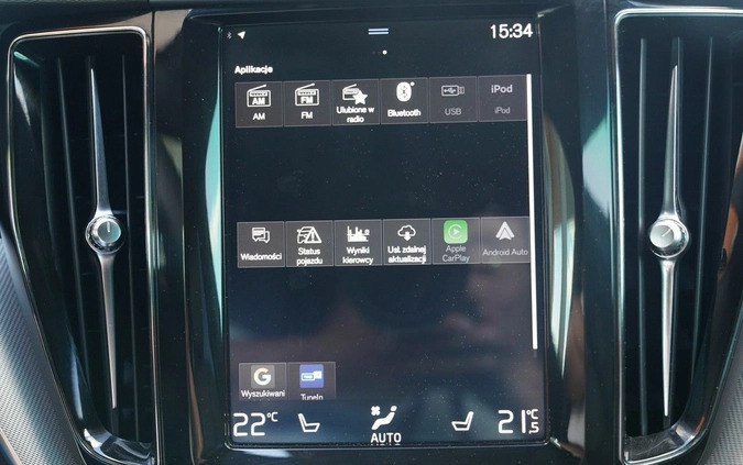 Volvo XC 60 cena 134699 przebieg: 138791, rok produkcji 2019 z Otmuchów małe 596